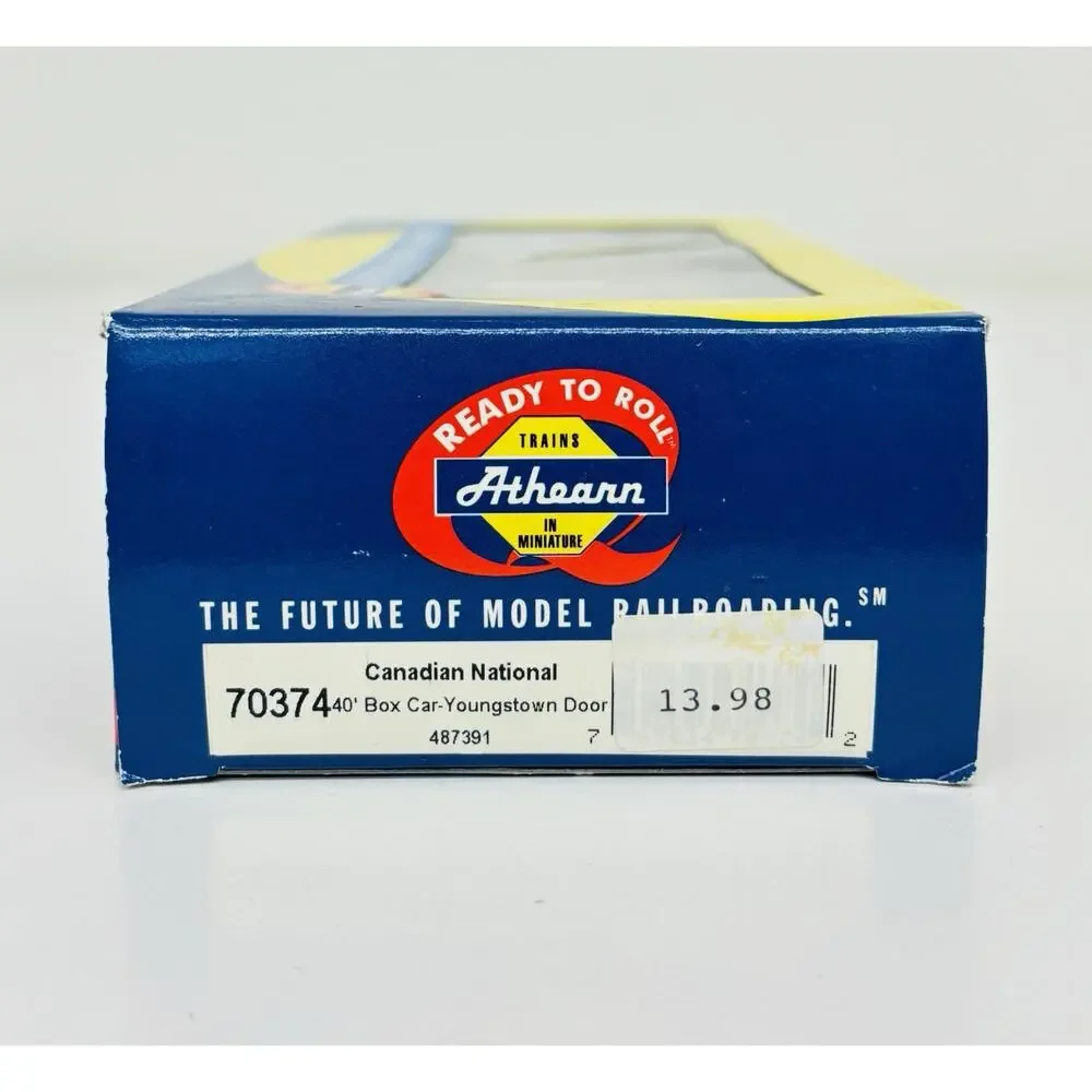 Athearn HO Canadian National 40' Youngstown Door Box Car #487391 70374 New
